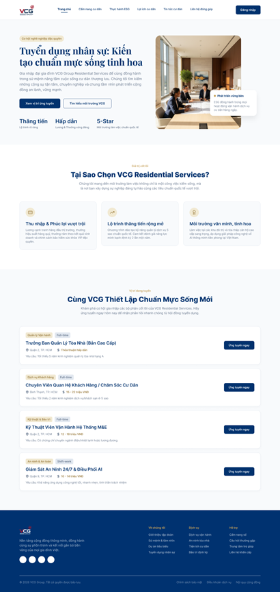 Môi trường làm việc tại Cư Dân Thông Thái